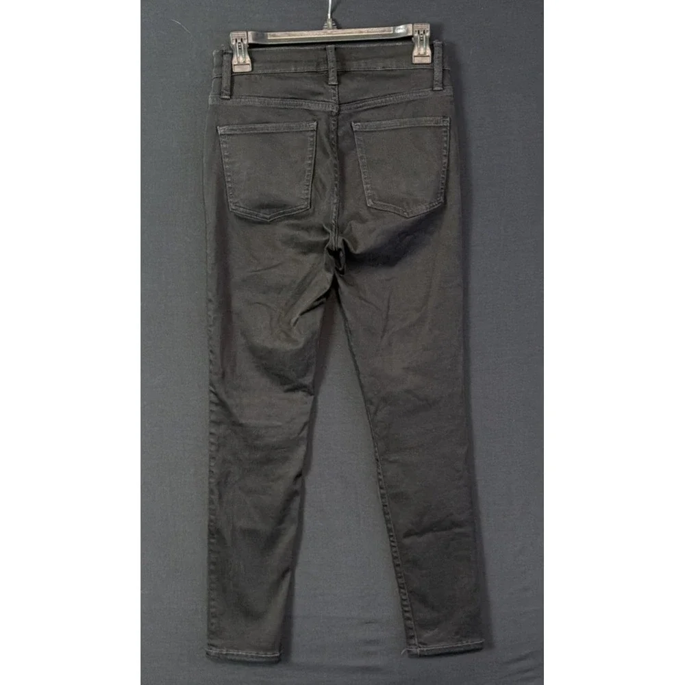 J CREW Skinny Jeans Women 27 LOT OF 3 - 1)Black 1)Blue 1)White 9" Rise Toothpick - Picture 16 of 16